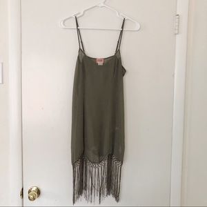 Free People Fringe Slip
